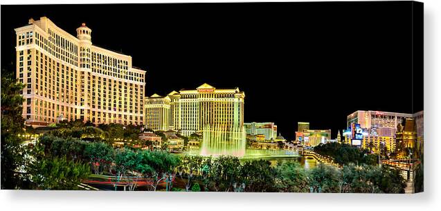 Las Vegas Canvas Print featuring the photograph In The Heart Of Vegas by Az Jackson