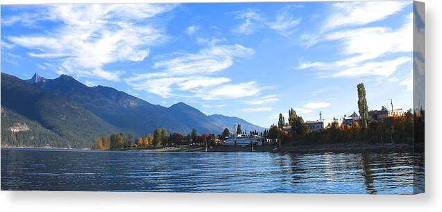 Kaslo Canvas Print featuring the photograph Kaslo by Cathie Douglas