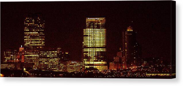 Landscape Canvas Print featuring the photograph Mke Wi by Michael Nowotny