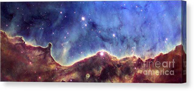 Star Canvas Print featuring the photograph NGC 3324 Carina Nebula by Nicholas Burningham