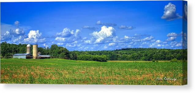 Reid Callaway Country River Bottomland Canvas Print featuring the photograph Oconee River Bottomland by Reid Callaway