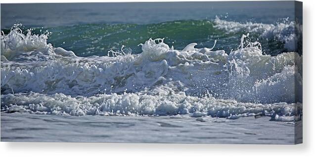 Ocean Canvas Print featuring the photograph Sass by Betsy Knapp