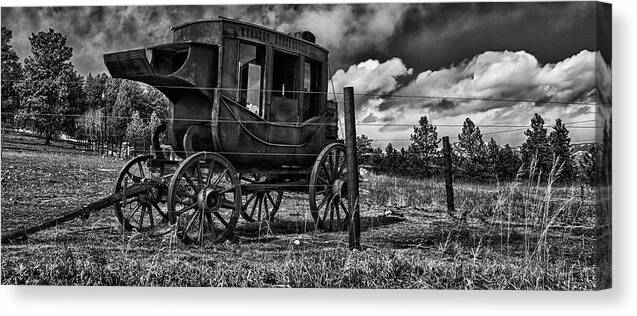Wester United States Canvas Print featuring the photograph Stagecoach II by Ron White