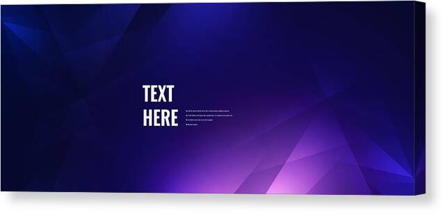 Curve Canvas Print featuring the drawing Abstract background #62 by Studio-Pro