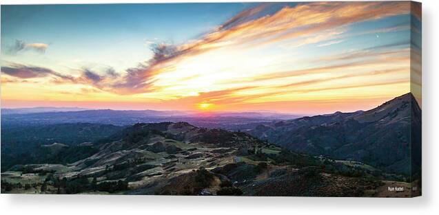 Santa Ynez Valley Canvas Print featuring the photograph No Place Like Home by Ryan Huebel