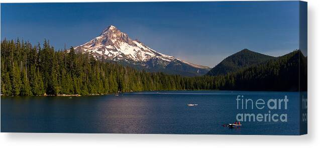 Lost Lake Canvas Print featuring the photograph Lost in Summer by Matt Tilghman
