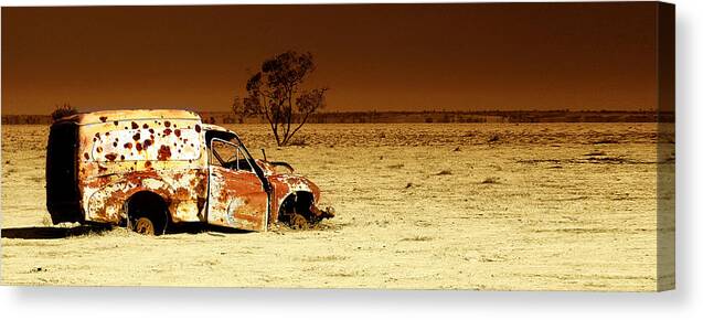 Transportation Canvas Print featuring the photograph Off Road by Holly Kempe