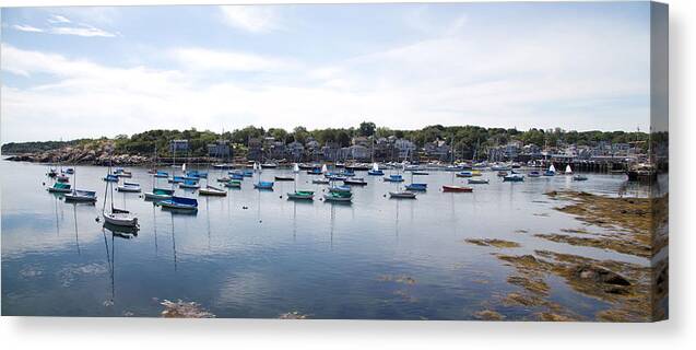 Rockport Canvas Print featuring the photograph Rockport MA by Natalie Rotman Cote