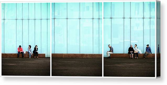 Mood Canvas Print featuring the photograph Body Language by Paulo Abrantes