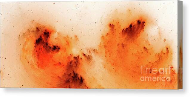Nebula Canvas Print featuring the photograph Nebula #78 by Sakkmesterke/science Photo Library