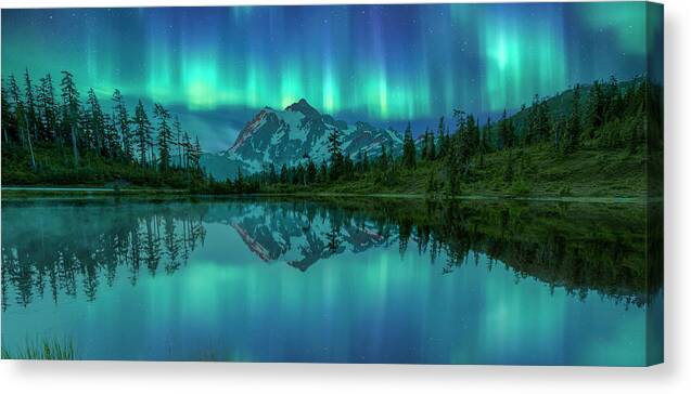 Art Canvas Print featuring the photograph All in My Mind by Jon Glaser