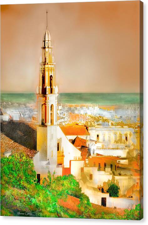 Ayamonte Canvas Print featuring the photograph Desde el Parador by Alfonso Garcia