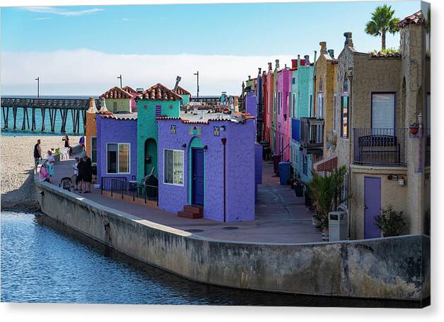 _california-santa-cruz Canvas Print featuring the photograph Capitola Area #1 by Tommy Farnsworth