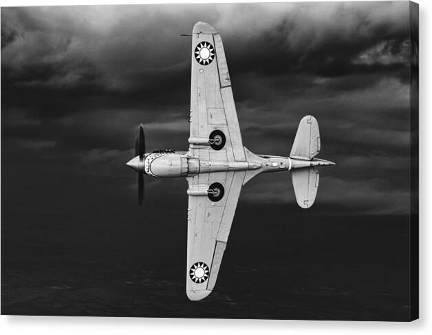 Curtiss Canvas Print featuring the photograph Holding Back The Storm by Jay Beckman