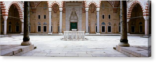 Photography Canvas Print featuring the photograph Turkey, Edirne, Selimiye Mosque #1 by Panoramic Images