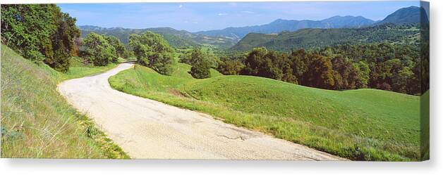 Photography Canvas Print featuring the photograph Carmel Valley Road, Route G20 by Panoramic Images