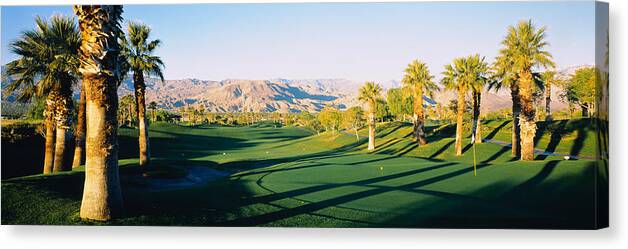Photography Canvas Print featuring the photograph Marriot Desert Spring Ca, Usa by Panoramic Images