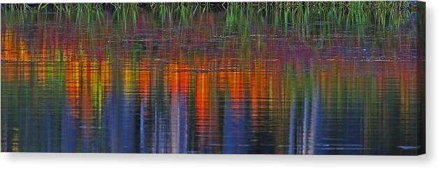 Lake Canvas Print featuring the photograph Sierra Serenity by Duncan Selby