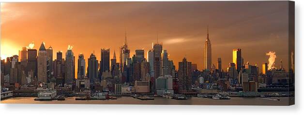 City Canvas Print featuring the photograph City #36 by Jackie Russo