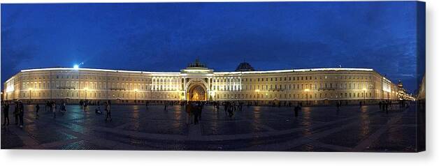 St. Petersburg Russia Canvas Print featuring the photograph St. Petersburg Russia #36 by Paul James Bannerman