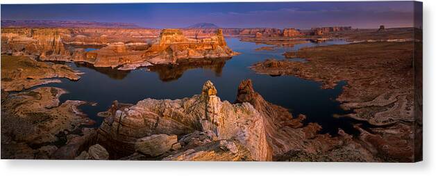 Alstrom Point Canvas Print featuring the photograph Alstrom Point by Ryan Smith