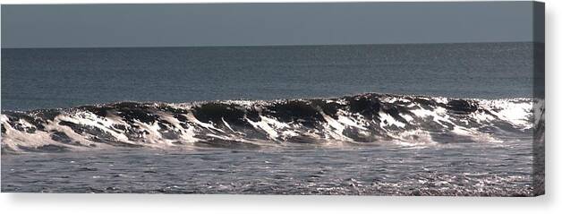  Water . Waves Canvas Print featuring the photograph Coronado Beach 5 by Douglas Pike