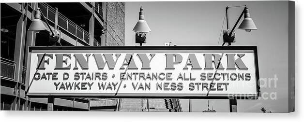Boston Fenway Park Sign Gate E Entrance by Paul Velgos