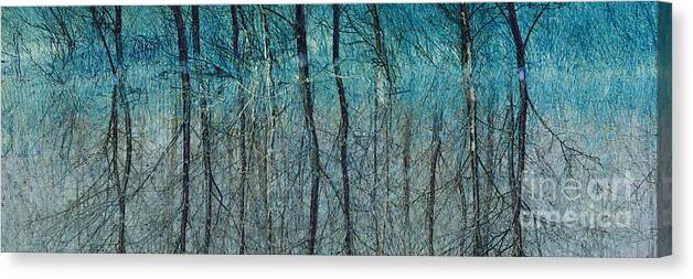 Winter Canvas Print featuring the photograph Harsh Reality by Beve Brown-Clark Photography
