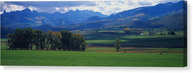 Photography Canvas Print featuring the photograph Owl Pass Uncompahgre National Forest Co by Panoramic Images