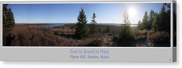 Pigeon Hill Canvas Print featuring the photograph Pigeon Hill by John Meader