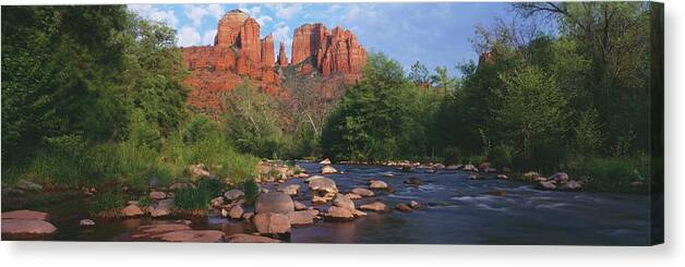 Scenics Canvas Print featuring the photograph Cathedral Rock, Sedona, Arizona by Visionsofamerica/joe Sohm
