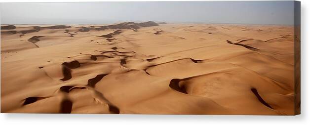 Tranquility Canvas Print featuring the photograph Namibia Desert, Swakopmund, Walvis Bay by P. Medicus
