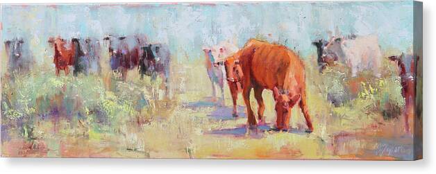 The Mixer Canvas Print featuring the painting The Mixer by Jennifer Stottle Taylor