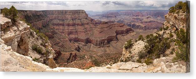 Grand Canyon Canvas Print featuring the photograph Grand by Brad Brizek