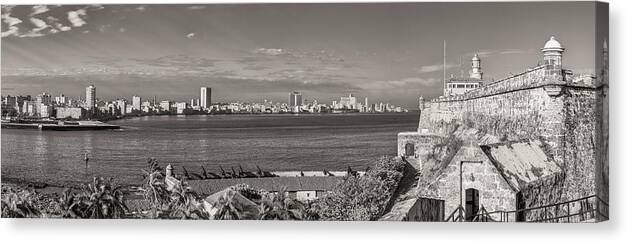 Panoramic view of the colonial fortresses of El Morro and La Cabana in  Havana Photograph by Karel Miragaya - Pixels