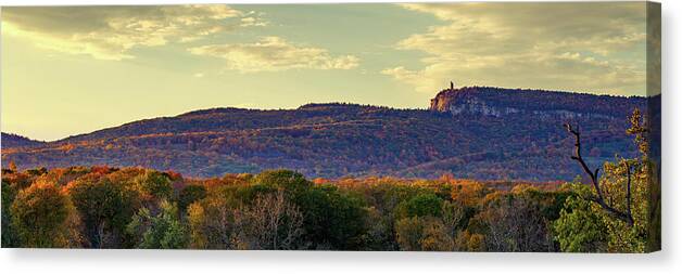 Mohonk Canvas Print featuring the photograph Time Passes The Seasons Change by Bill Winter