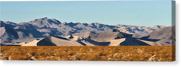  Canvas Print featuring the photograph Dunes - Death Valley by Dana Sohr