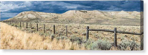 Sublette County Canvas Print featuring the photograph High Plains of Sublette County by Matt Hammerstein
