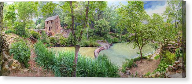 Arkansas Canvas Print featuring the photograph 1007-2789 Old Mill by Randy Forrester