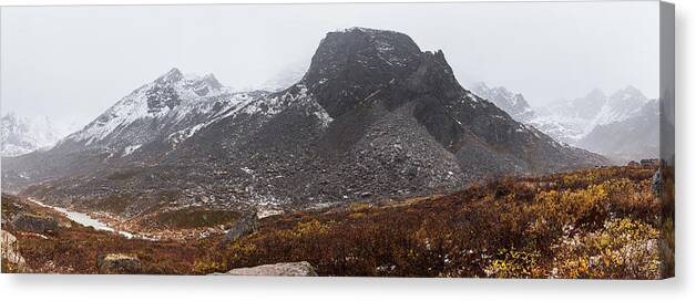 Alaska Canvas Print featuring the photograph Archangel Valley #2 by Scott Slone