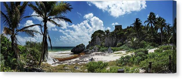 Chillout Canvas Print featuring the photograph Chillout in Tulum by Robert Grac
