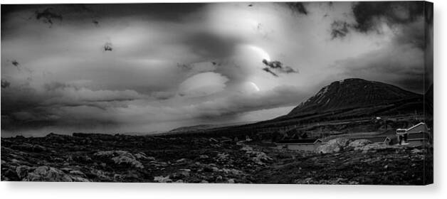 Water Canvas Print featuring the photograph Reykholt #1 by Robert Grac