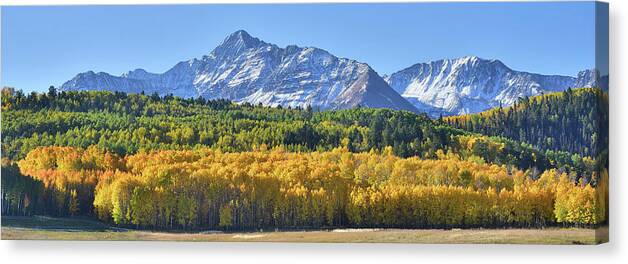 Colorado Canvas Print featuring the photograph Grand Wilson Mesa Landscape by Ray Mathis