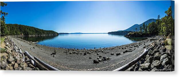 Beautiful Canvas Print featuring the photograph Hood Canal by Pelo Blanco Photo