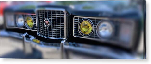 Gt Mercury Canvas Print featuring the photograph Mercury GT by Cathy Anderson