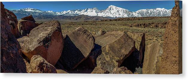  Canvas Print featuring the photograph Sky Rock by John T Humphrey