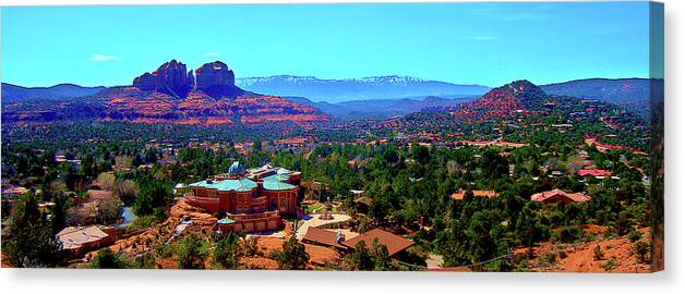 Sedona Canvas Print featuring the photograph Observing Sedona by Mingus Trading Company
