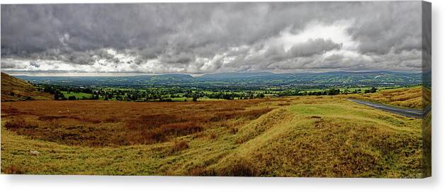 Ribble Valley Canvas Print featuring the photograph Ribble Valley by Jeff Townsend