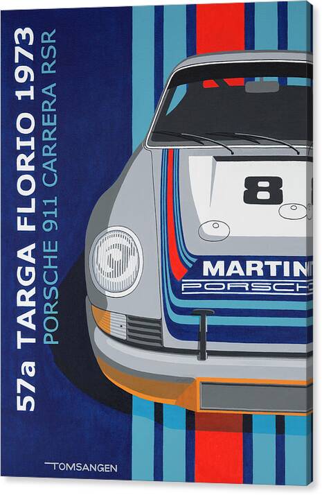 Porsche 911 Carrera RSR Martini by Tom Sangen