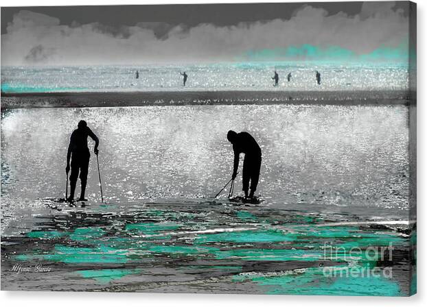 Seascape Canvas Print featuring the photograph Sin Descanso by Alfonso Garcia